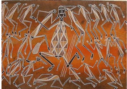 AU PAYS DES « MIMI » ET DU PYTHON ARC-EN-CIEL. L&rsquo;art des Aborigènes de la Terre d&rsquo;Arnhem(1)